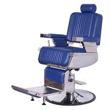 Constantine Cobalt Blue Barber Chair Blue Barber Shop Chairs Blue Barber Furniture