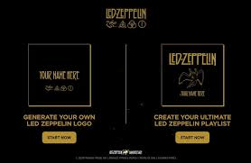 275 led zeppelin font free vectors on ai, svg, eps or cdr. Led Zeppelin Logo Name Generator Z92 The Rock Station