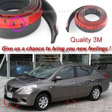 Tại thái lan, mẫu xe nissan almera 2021 vừa nhận được tùy chọn gói độ bodykit sportech, tuy nhiên chỉ dành cho 2 phiên bản v và vl cao cấp. For Nissan Latio Almera Sunny Versa For Renault Scala Front Lip Deflector Lips Skirt Body Kit Strip Skirt Bumper Lip Bumper Lip Body Kitlip Skirt Aliexpress