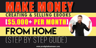 Apr 16, 2019 · if you're looking for ways to make money online then you've come to the right place. How To Make Money Selling Ebooks Online 5 000 Per Month Step By Step Guide