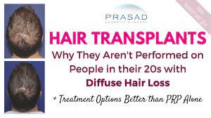 Doctors may recommend biotin, amino acids, proteins, and zinc supplements for acute telogen effluvium, chronic diffuse hair loss, and chronic repetitive telogen effluvium (4). Treating Diffuse Hair Loss In Men Why Transplants Can T Be Done And Better Treatment Than Prp Youtube