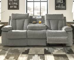 Mitchiner Reclining Sofa With Drop Down Table Fog Reclining Sofa Drop Down Table Sofa