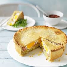 Ham And Egg Family Pie Easy Pie Recipes Savoury Food Ham And Eggs