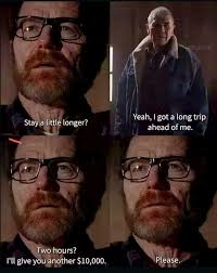 Jesse's desire for normal life with Mr. White