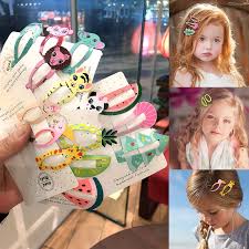 A bow is a classic and never goes out of style. 5pcs Lovely Fruit Baby Hair Pins Clip Girls Cute Bobby Pin Kids Hair Accessories Innovatis Suisse Ch