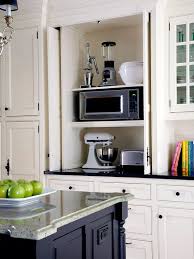 Keep Small Appliances Out Of Sight In 2020 Kitchen Cabinet Design Corner Kitchen Cabinet Kitchen Appliance Storage