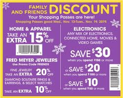 Fred meyer jewelers gift card balance. Fred Meyer Friends Family Pass 2019 Deals Frugal Living Nw