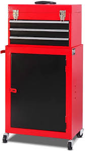 I also like that the entire thing is made mostly of very. Amazon Com Giantex Mini 3 Drawer Rolling Tool Box 2pc Metal Tool Storage Cabinet Organizer With Wheels And Locking System Removable Small Combo Tool Chest Workbench For Garage Home Improvement