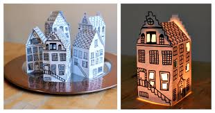 Beautiful And Easy Paper House Lantern Free Printable Nurturestore Hello!!in this instructable i will show you how to make this beautiful paper sculpture. beautiful and easy paper house lantern