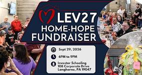 LEV 27 Hope for Homes Charity Fundraiser