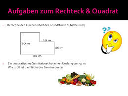 Der flächeninhalt ist gleich a=π·r 2 und der umfang gleich u=2·π·r, wobei π (sprich: Ppt Das Rechteck Und Das Quadrat Powerpoint Presentation Free Download Id 1905167