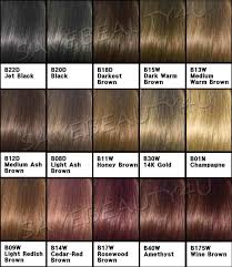 Chocolate Brown Hair Colour Chart Loreal Chocolate Brown