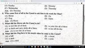 Before that ghostly funeral the camel resembled a horse, but the angel gabriel gave him a hump like the some of the poems between the stories are delightful, particularly that after how the camel got his hump the unlicked cubs must be licked into shape, and work make its claim on the work force. How The Camel Got His Hump Class 8 Eng Mcq Youtube