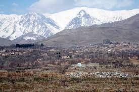 The premises of the airport runway and tarmac could also be verified by the mountain range in the background. The Mountains Just North Of Kabul Afghanistan