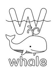 Free printable letter w coloring pages. Letter W For Whale Coloring Page Letter W For Whale Coloring Page Coloring Home