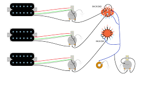 Some diagrams do not show volume and tone controls. Correct Wiring For 3 Humbuckers Music Practice Theory Stack Exchange