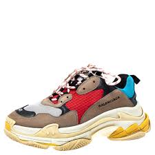 You can also filter out. Balenciaga Multicolor Mesh And Leather Triple S Low Top Sneakers Size 41 Balenciaga Tlc
