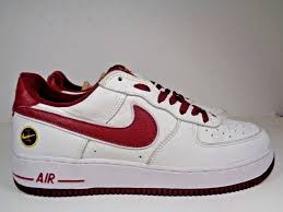 Mens Nike Air Force 1 Team Red White Basketball Shoes Size 11 Us 306509 162 Nike Basketballshoes White Basketball Shoes Mens Nike Air Nike Shoes Air Force