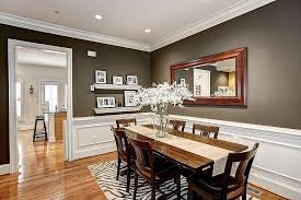 We believe that wainscoting dining room exactly should look like in the picture. Home Improvement Archives Transitional Dining Room Traditional Dining Rooms Dark Dining Room