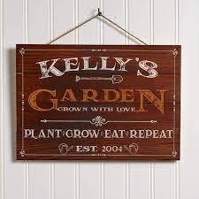 Use our signs to maintain safety at the facility. Amazon Com Artblox Personalized 100 Real Wood Garden Signs Decorative Outdoor Farmhouse Decor For The Home Last Name Signs For Home Family Sign Housewarming Gifts Wedding Gifts Home Kitchen