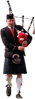 Skottlands skrevne historie begynner hovedsakelig med at romerriket invaderte dagens storbritannia og okkuperte dagens england og wales og administrerte området som en romersk provins ved navn. Uniform Stockholm Pipe Band