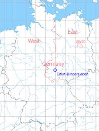 These are the map results for erfurt, germany. Erfurt Bindersleben Luftwaffe Air Base Germany Military Airfield Directory