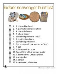 The amount of time the treasure hunt should take; Scavenger Hunt Ideas For Kids Woo Jr Kids Activities