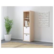 Kallax White Stained Oak Effect Shelving Unit 42x147 Cm Ikea Kallax Shelf Unit Kallax Shelf Ikea Kallax Shelf Unit
