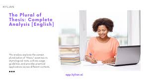 The Plural of Thesis: Complete Analysis ...