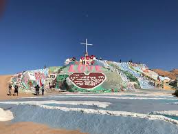 Salvation mountain is a mighty strange sight indeed: Salvation Mountain California By Choice