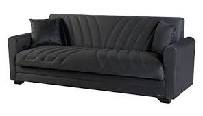 La struttura del divano letto è completamente smontabile per facilitare la sfoderabilità ed il trasporto anche in spazi ridotti. Materassi Com Divano Letto Gabbiano A Libro Con Vano Contenitore Rivestimento In Microfibra Grigio