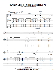 Maybe you would like to learn more about one of these? Crazy Little Thing Called Love Noten Queen Gitarre Tabulatur Solo