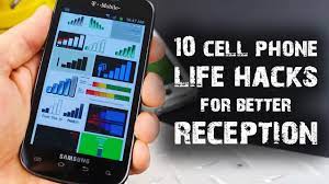 10 Cell Phone Life Hacks, For Better Reception - Youtube
