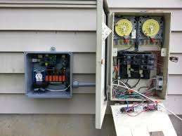 To set when you want the timer to start and turn off. Need Help Hooking Up Pool Pump To Relay Switch And Intermatic Mechanical Timer Diy Home Improvement Forum