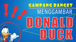 Cara menggambar model dengan warna air yang telah diperlakukan dengan water thinner disebut teknologi. Cara Menggambar Donald Duck Youtube