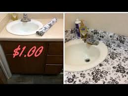 Black And White Contact Paper Dollar Tree Diy Kitchen Backsplash 5 00 Dollar Tree 2017 Youtube Dollar Tree Diy Diy Countertops Diy Backsplash