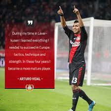 Vidal has played in the bundesliga before, with leverkusen, and possibly fancied a new challenge. Bayer 04 Leverkusen On Twitter We Brought Arturo Vidal To Europe In 2007 And His 4 Years At Bayer04 Were Instrumental To His Success Fbf Flashbackbayer Https T Co Dcb6wlvbkq