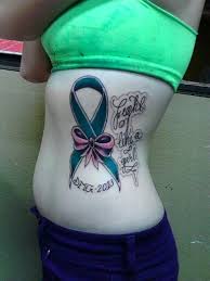 Liver Breast Cancer Tattoo Fight Like A Girl Support My Loved Ones Breast Cancer Tattoos Cancer Tattoos Y Awareness Tattoo