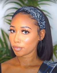 Human Hair Bob Wig Headband Headband Hairstyles Brazilian Human Hair Headband Wigs