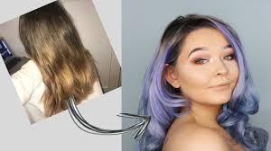 The file may contain a single sequence or a list of sequences. Trying Out Arcticfox Hair Color First Impression Purple Hair Youtube