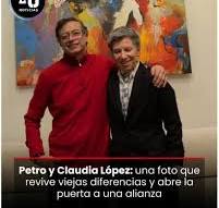 La precandidata presidencial Vicky Dávila se reunió este ...