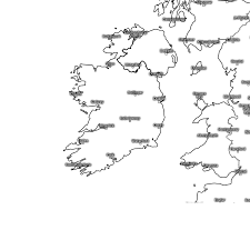 model charts for ireland precipitation 3h ecmwf global