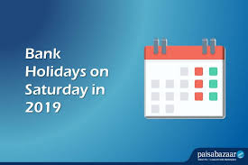 When a public holiday falls on a saturday or sunday, some people assume that the following monday is treated as a public holiday. Saturday Bank Holidays 2nd 4th Saturday Bank Holidays Paisabazaar