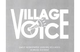 The official south african daily voice is a cape tabloid newspaper that captures the life of working class communities. Village Voice In Limbo Guyana Chronicle
