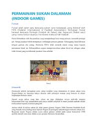 Permainan Sukan Dalaman