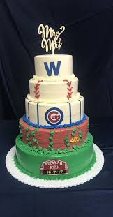 Chicago Cubs Wedding Cake Cake Chicago Wedding Cake Chicago Chicago Cubs Wedding