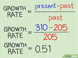 How To Calculate Growth Rate 7 Steps With Pictures Wikihow