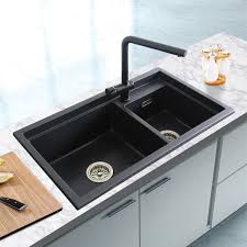 quartz stone kitchen sink granite