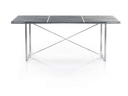 Shop steel dining room tables and other steel tables from the world's best dealers at 1stdibs. X Series Stainless Steel Dining Table Solpuri