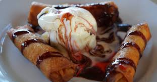 Turon Philippinisches Banana Lumpia Rezept Fernschmecker Rezept Lebensmittel Essen Kostliche Desserts Essen